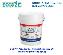 EC KY P732 Dầu bôi trơn hệ thống thủy lực cho ngành công nghiệp